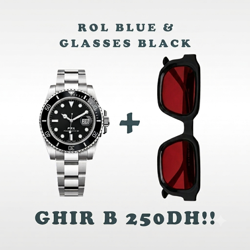Glaasses & Watches Pack