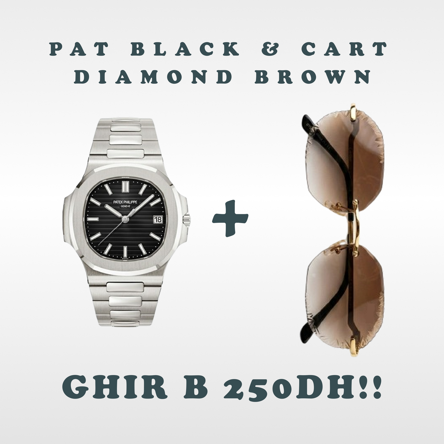 Cart Diamon Cut & Montre