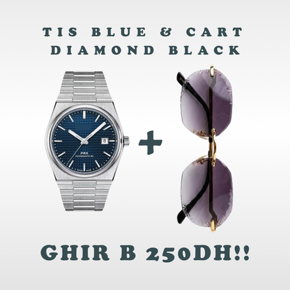Cart Diamon Cut & Montre