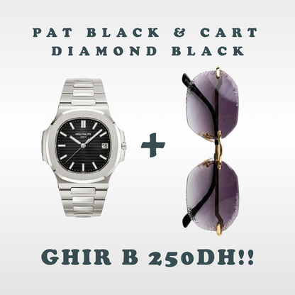 Cart Diamon Cut & Montre