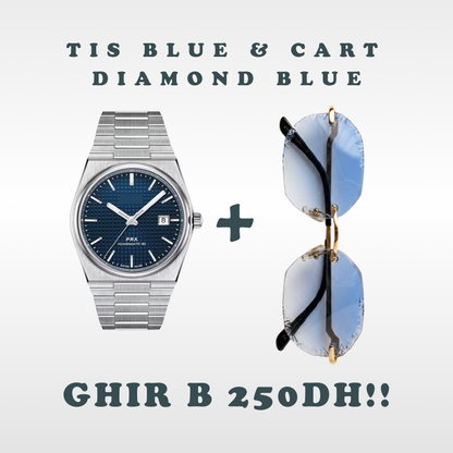 Cart Diamon Cut & Montre