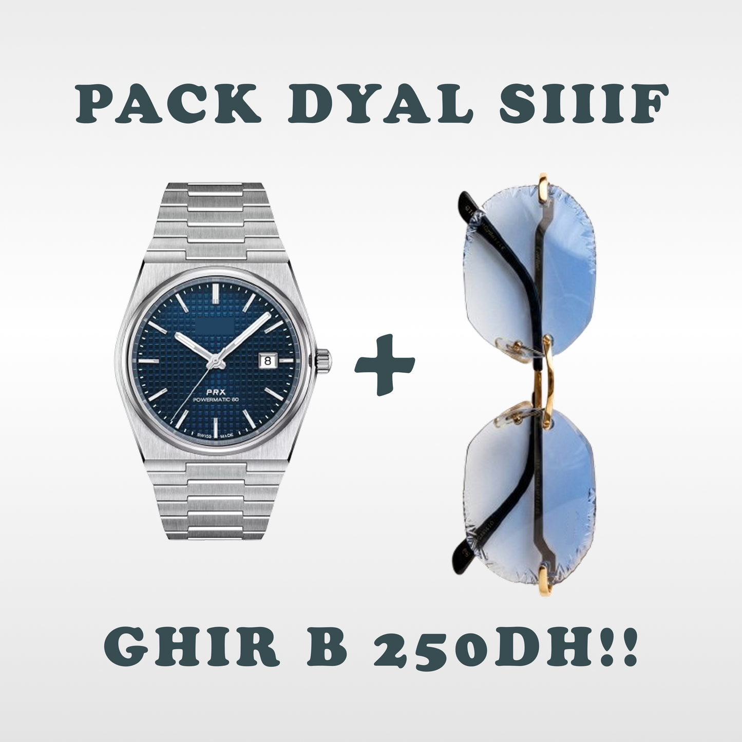 Cart Diamon Cut & Montre