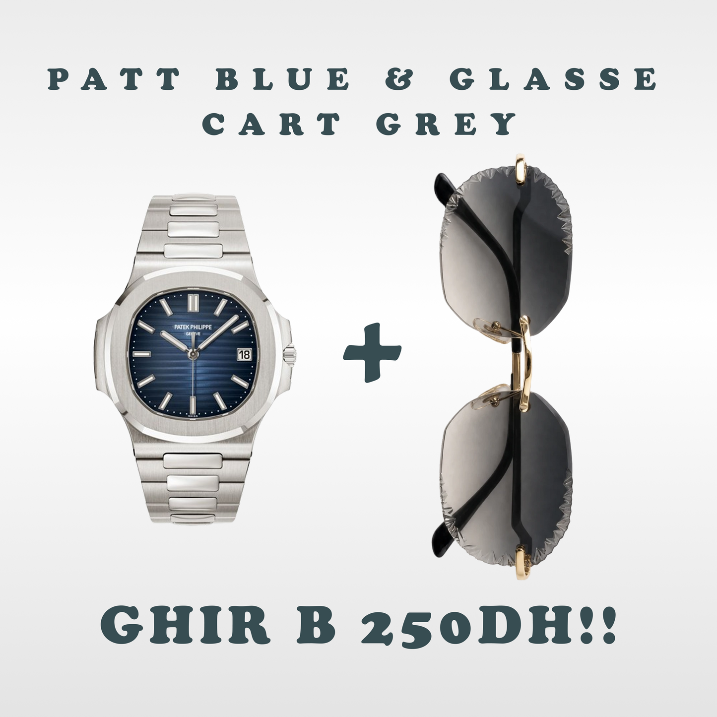 Cart Diamon Cut & Montre