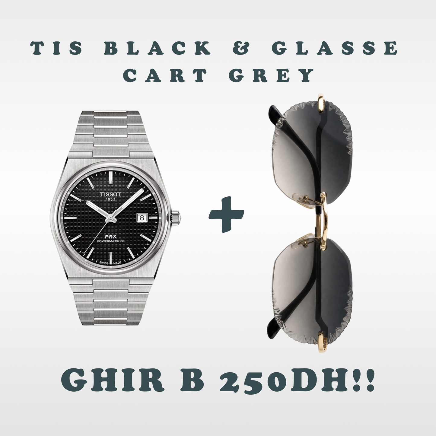 Cart Diamon Cut & Montre
