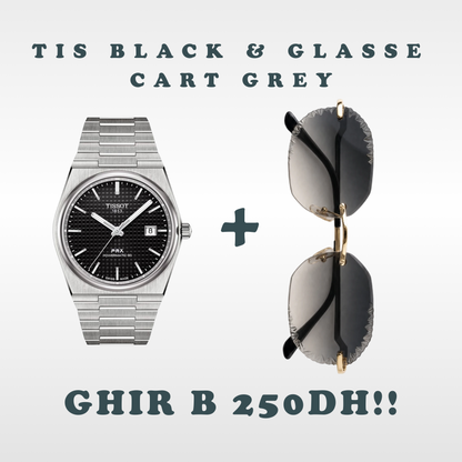 Cart Diamon Cut & Montre