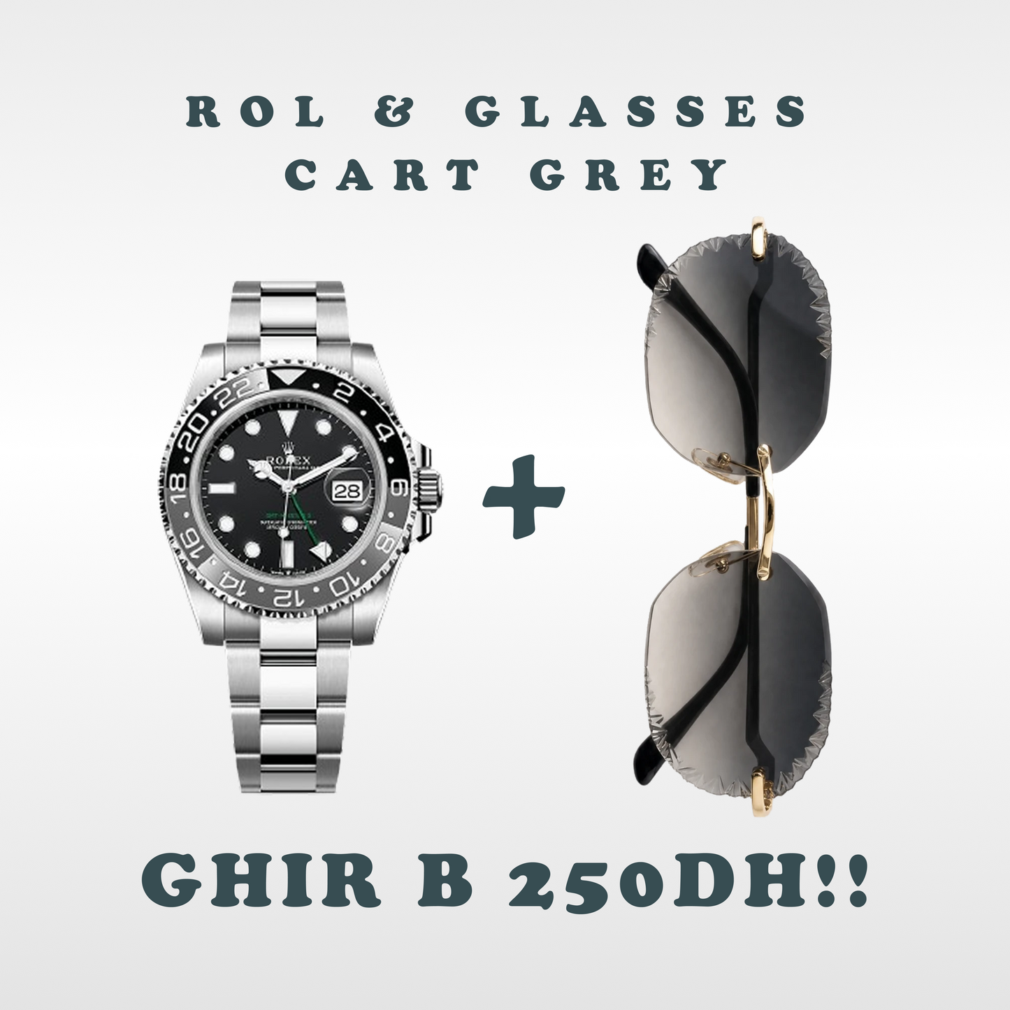 Cart Diamon Cut & Montre